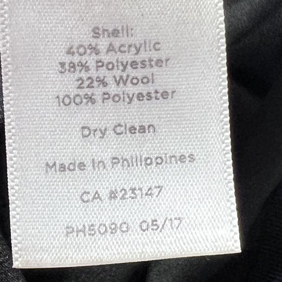 Talbots Skirt Size 6P Petites Pink Plaid Tweed Fray Fringe Hem Wool Blend Pencil - Picture 11 of 12